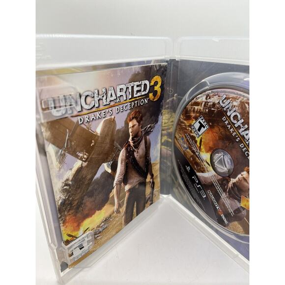 Uncharted 3 Drake's Deception PS3 PlayStation 3 Complete CIB - Tested - Picture 6 of 7
